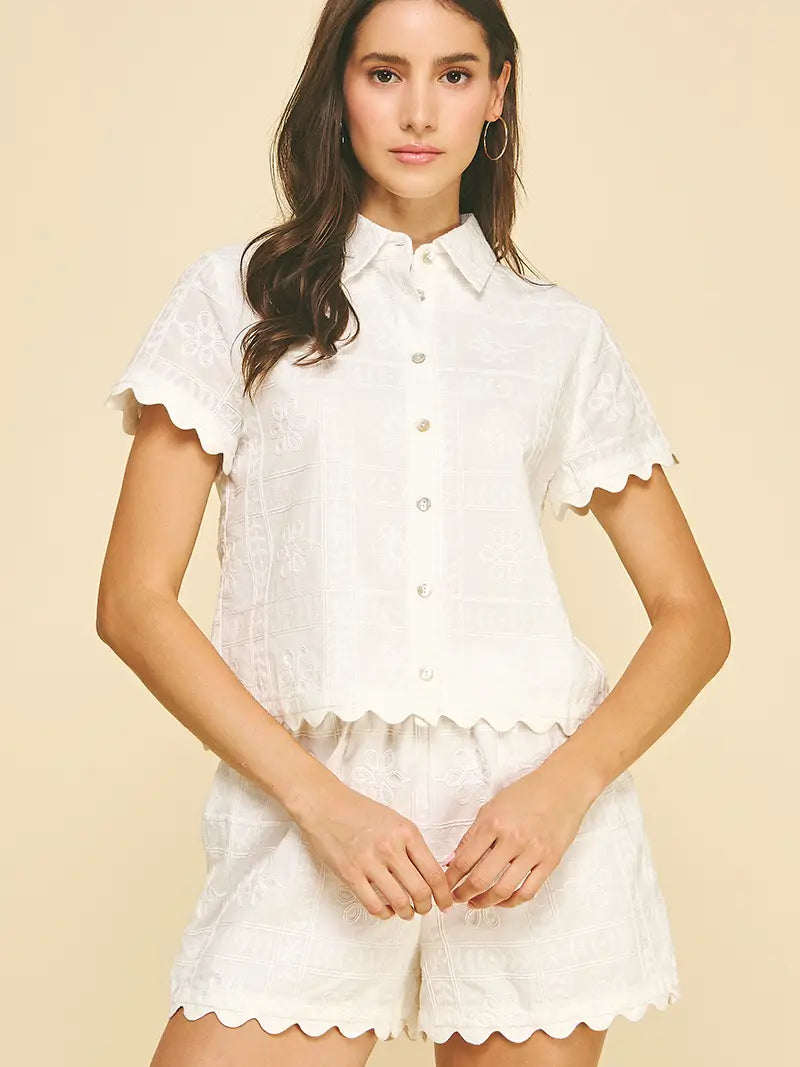 Susie Embroidered Blouse