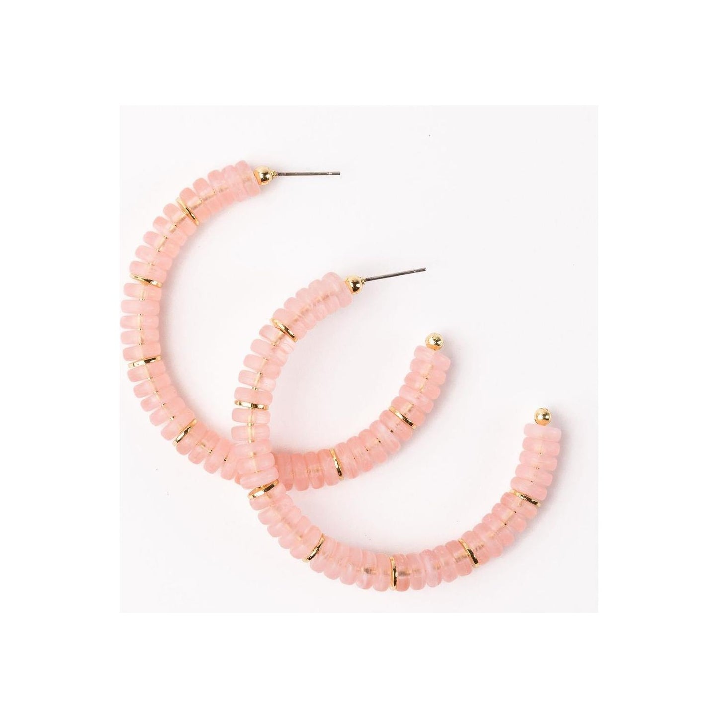 Olivia Earrings - Blush
