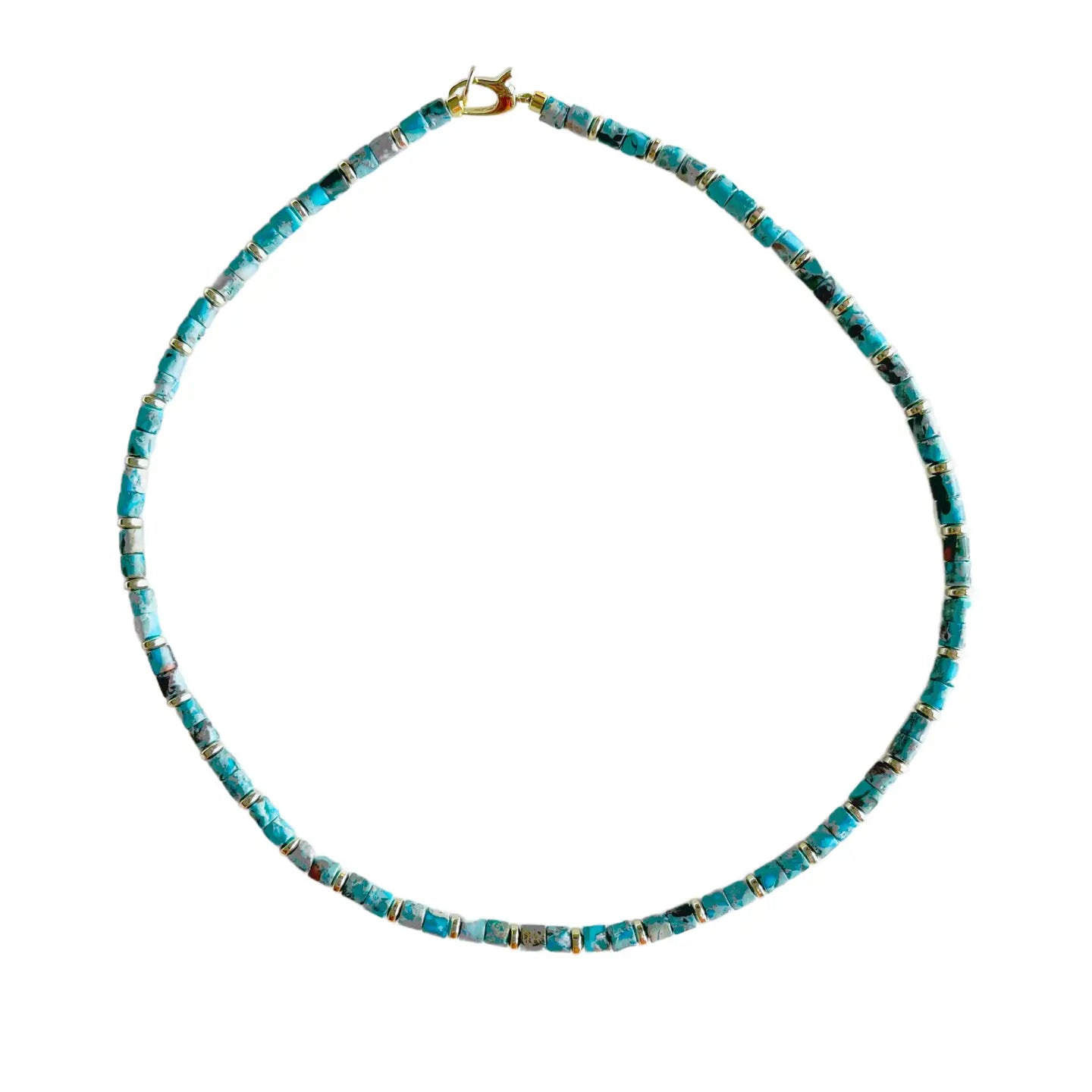 Sullivan Heishi Necklace | African Turquoise