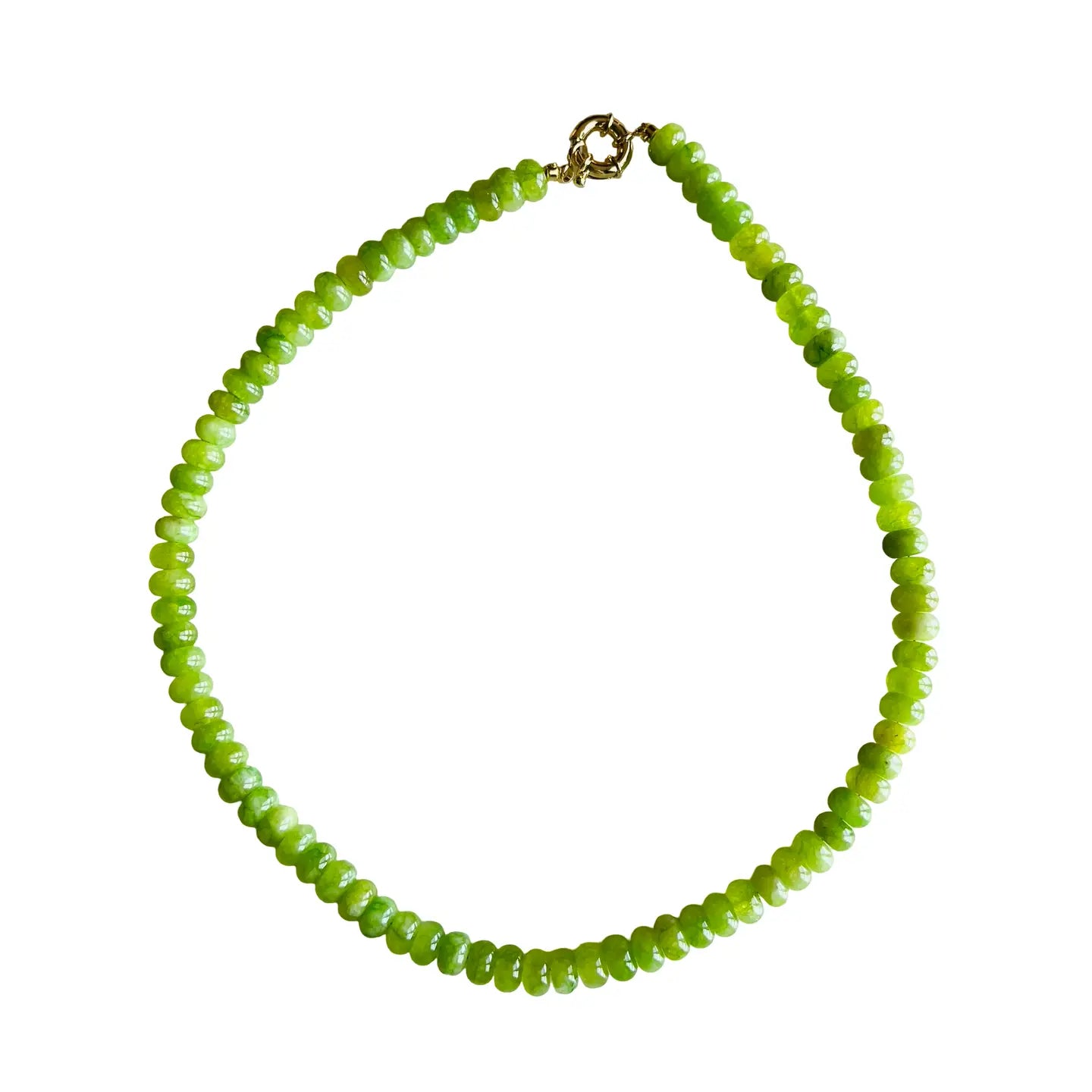 Candy Necklace: candy apple green