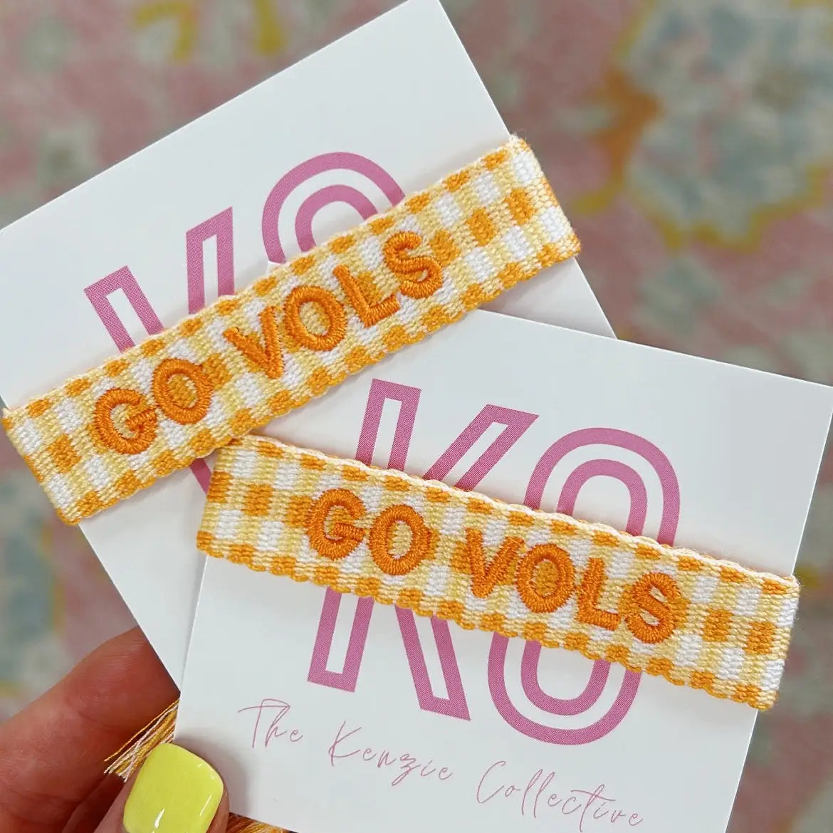 Go Vols Woven Bracelet