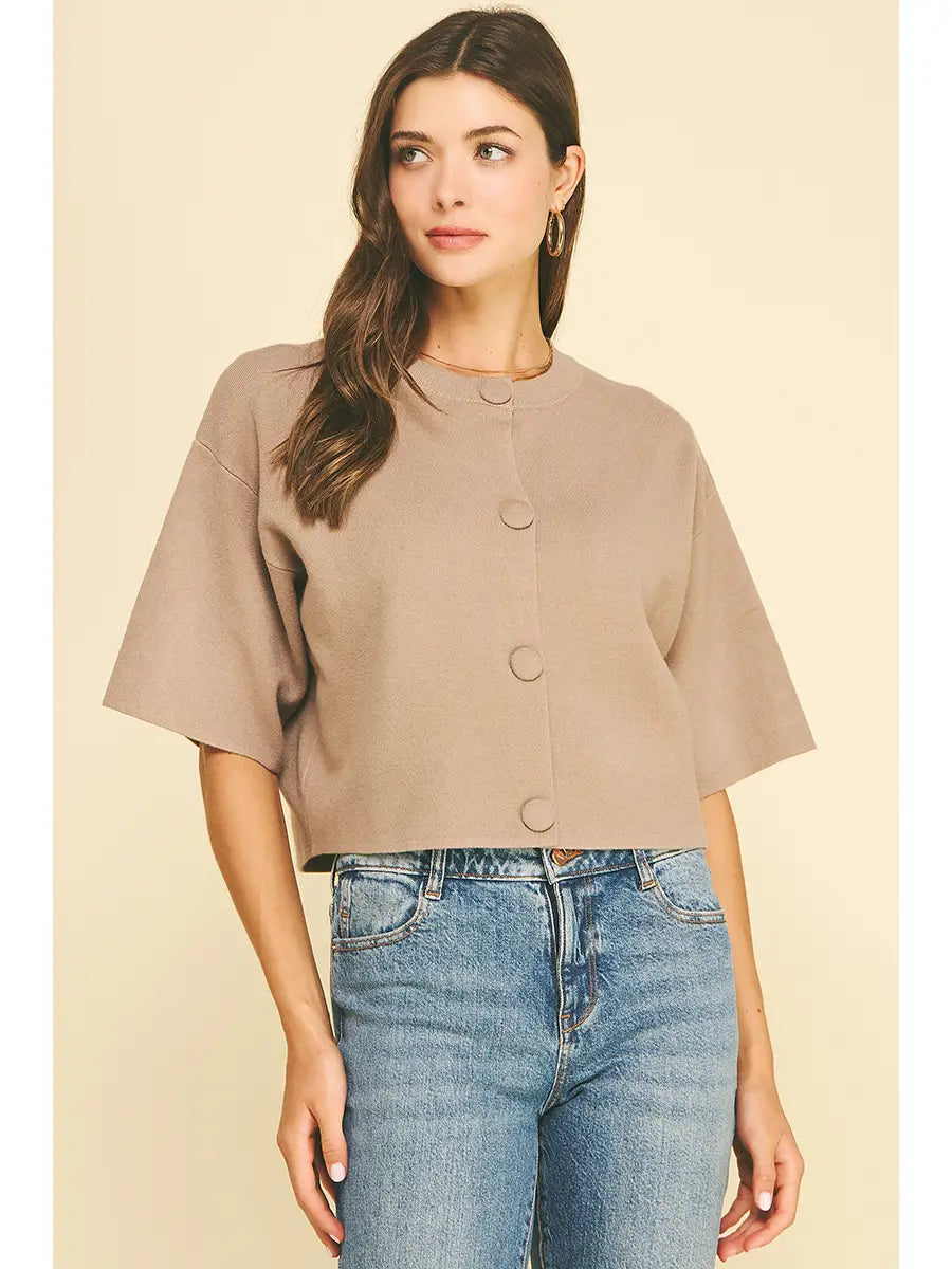 Ava Knit Sweater (mocha)