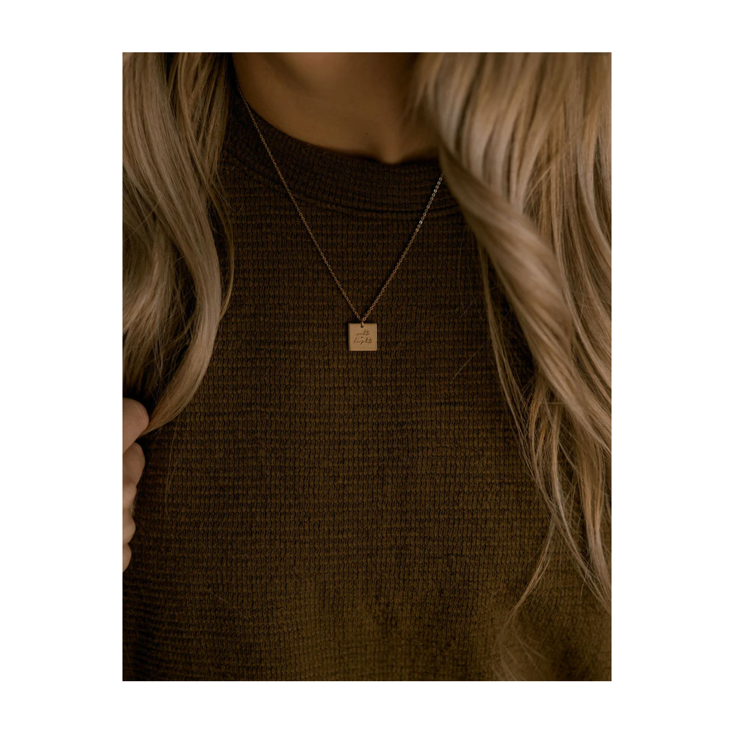 Salt + Light Necklace | Christian Jewelry