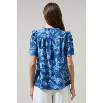 Bary Ruffle Blouse