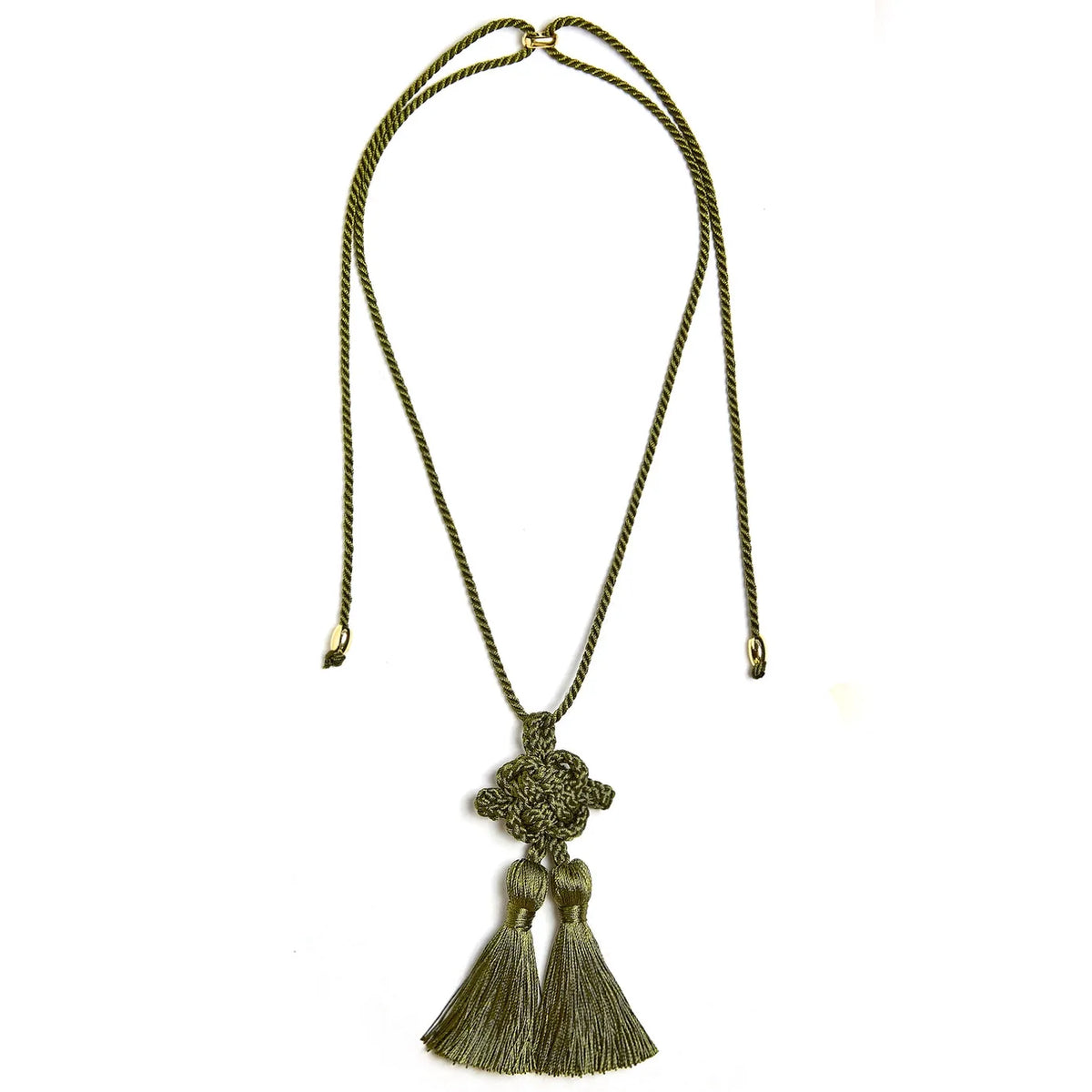 Connie Rope Tassel (olive)