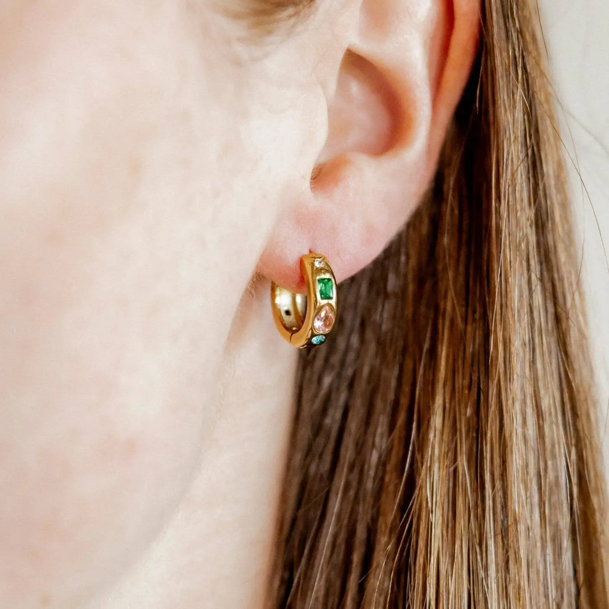 August Huggie Earrings