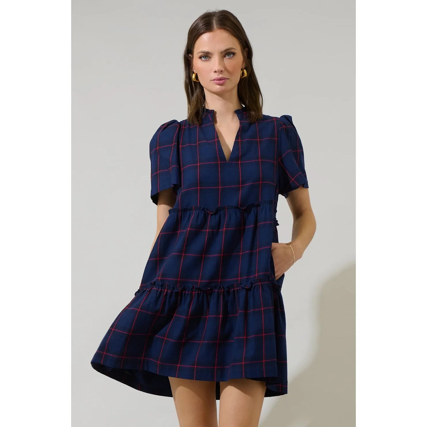 Holbrook Plaid Dress