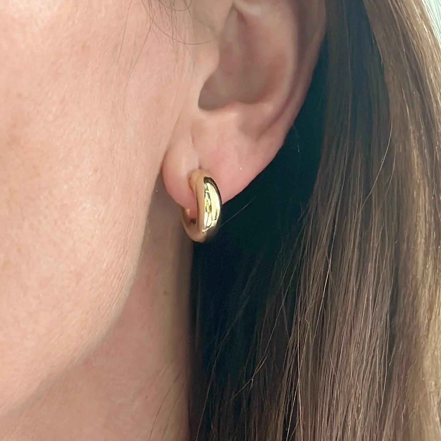 Classic Tube Earrings - Mini