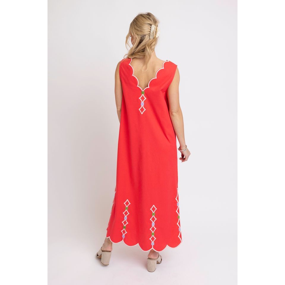Georgie Scalloped Dress