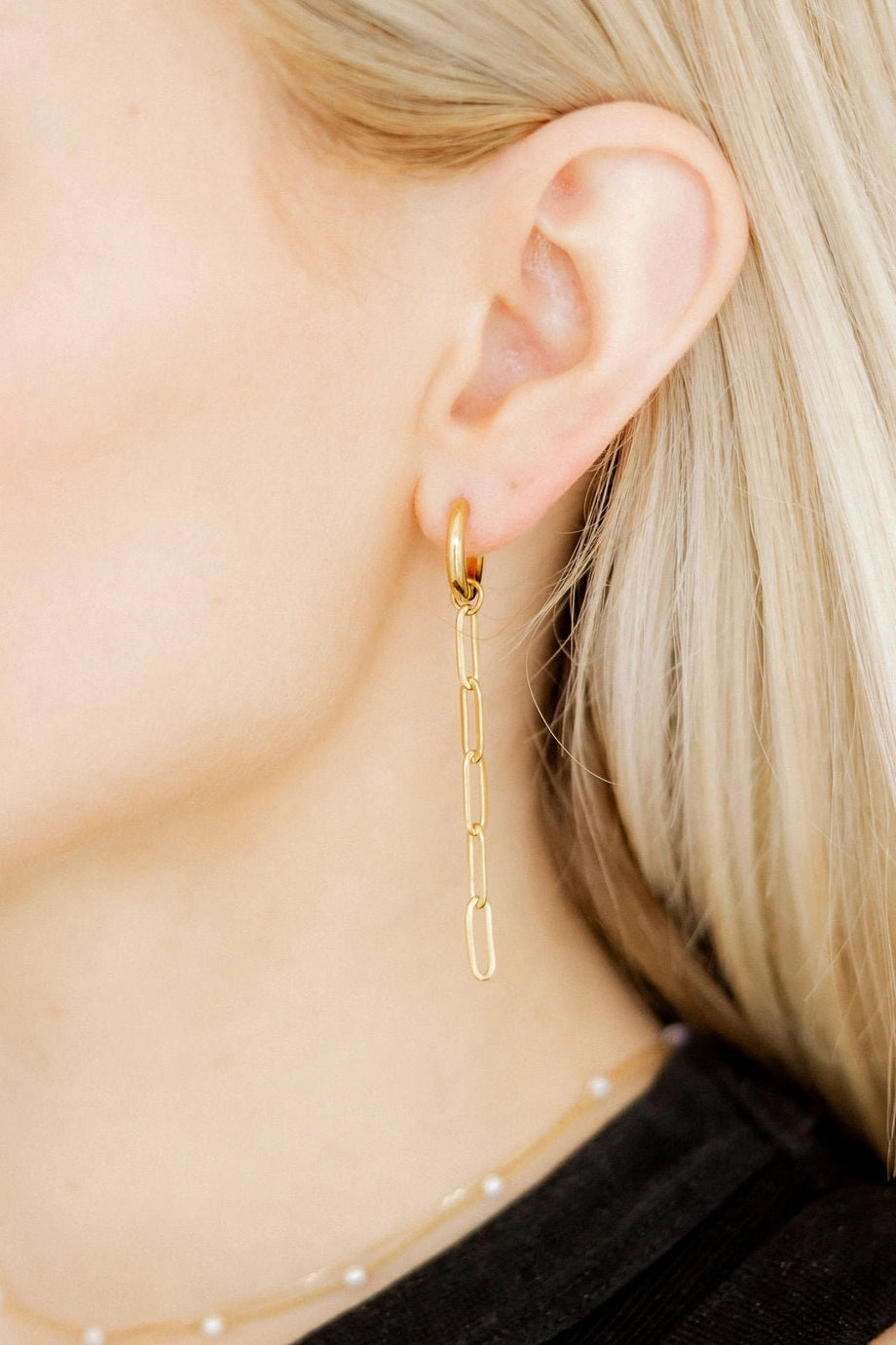 Palmer Paperclip Earrings