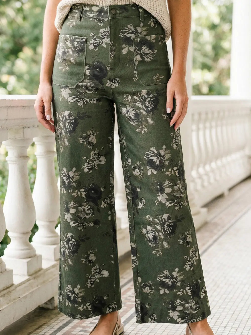 Ann Floral Pants