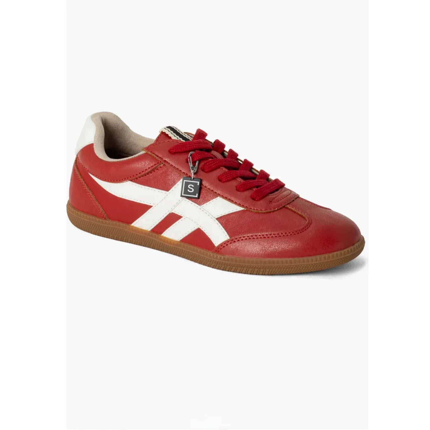 Sasha Red Sneakers