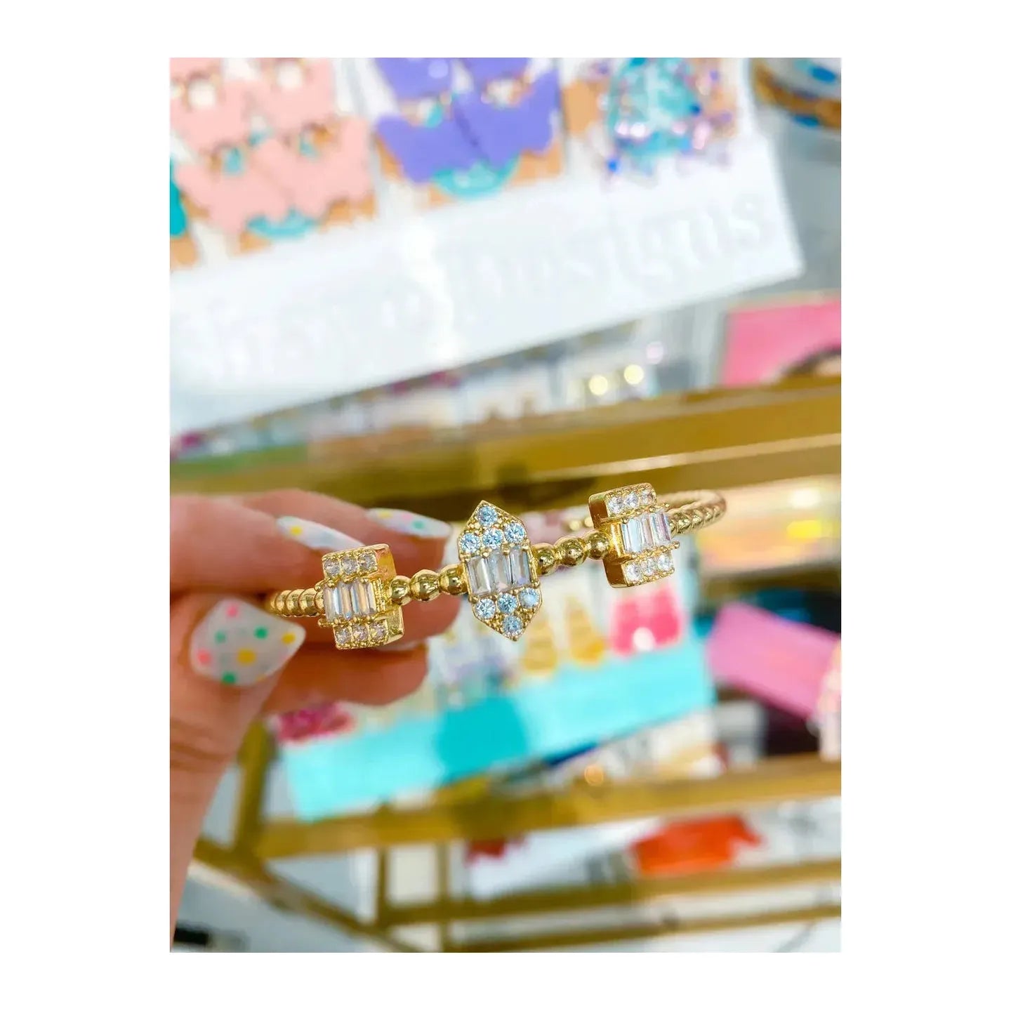 Carla Adjustable Cuff Bracelet