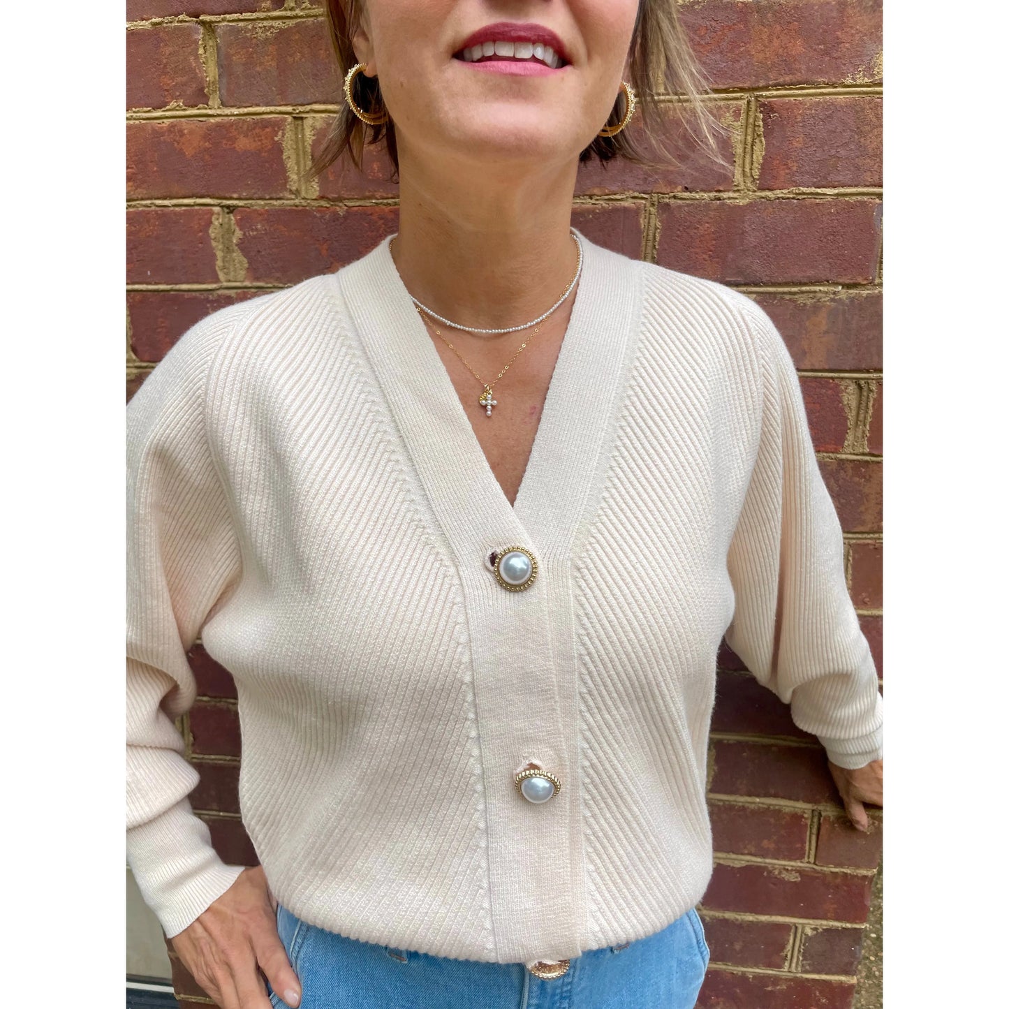 Dainty Pearl Layering Necklace