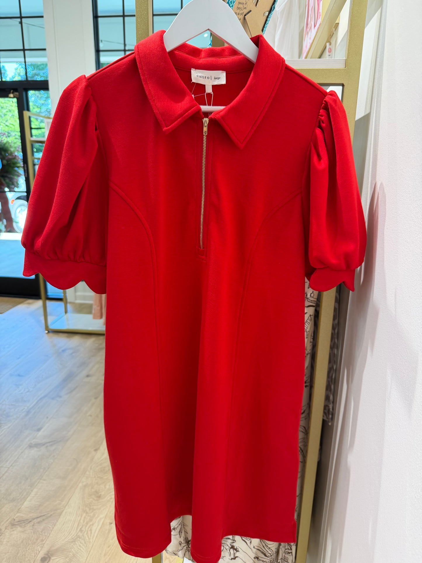 Sofia Dress - Red
