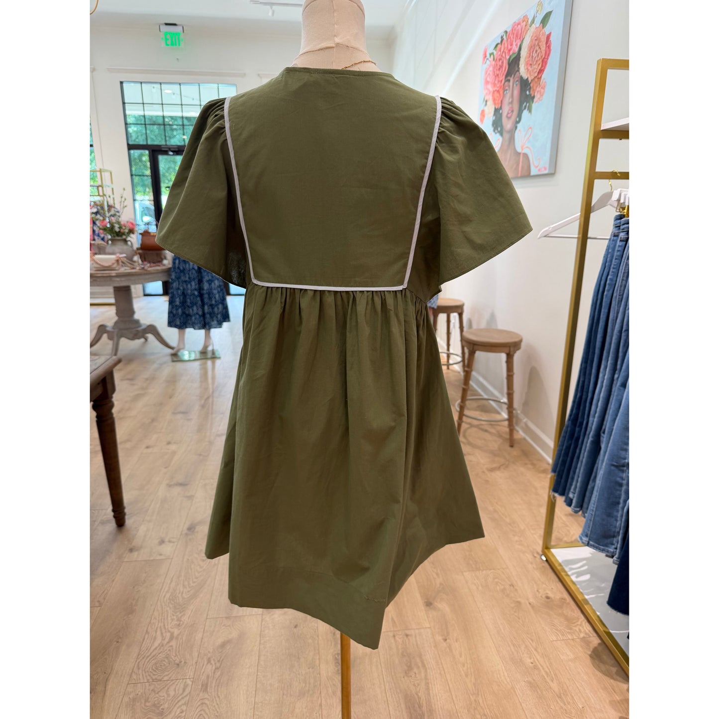 Piper Flutter Sleeve Dress