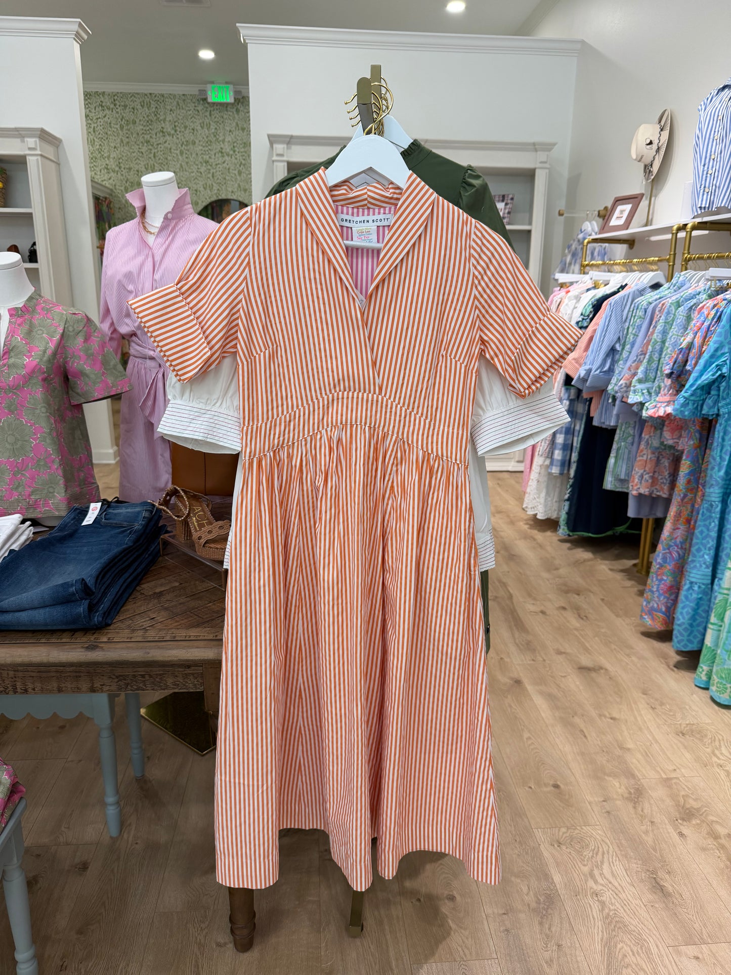 June Dress (Coral)