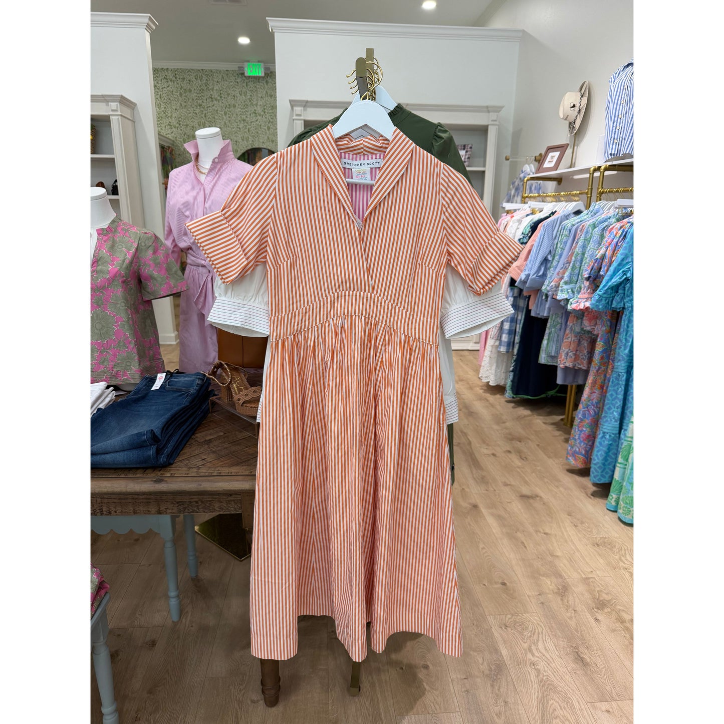June Dress (Coral)