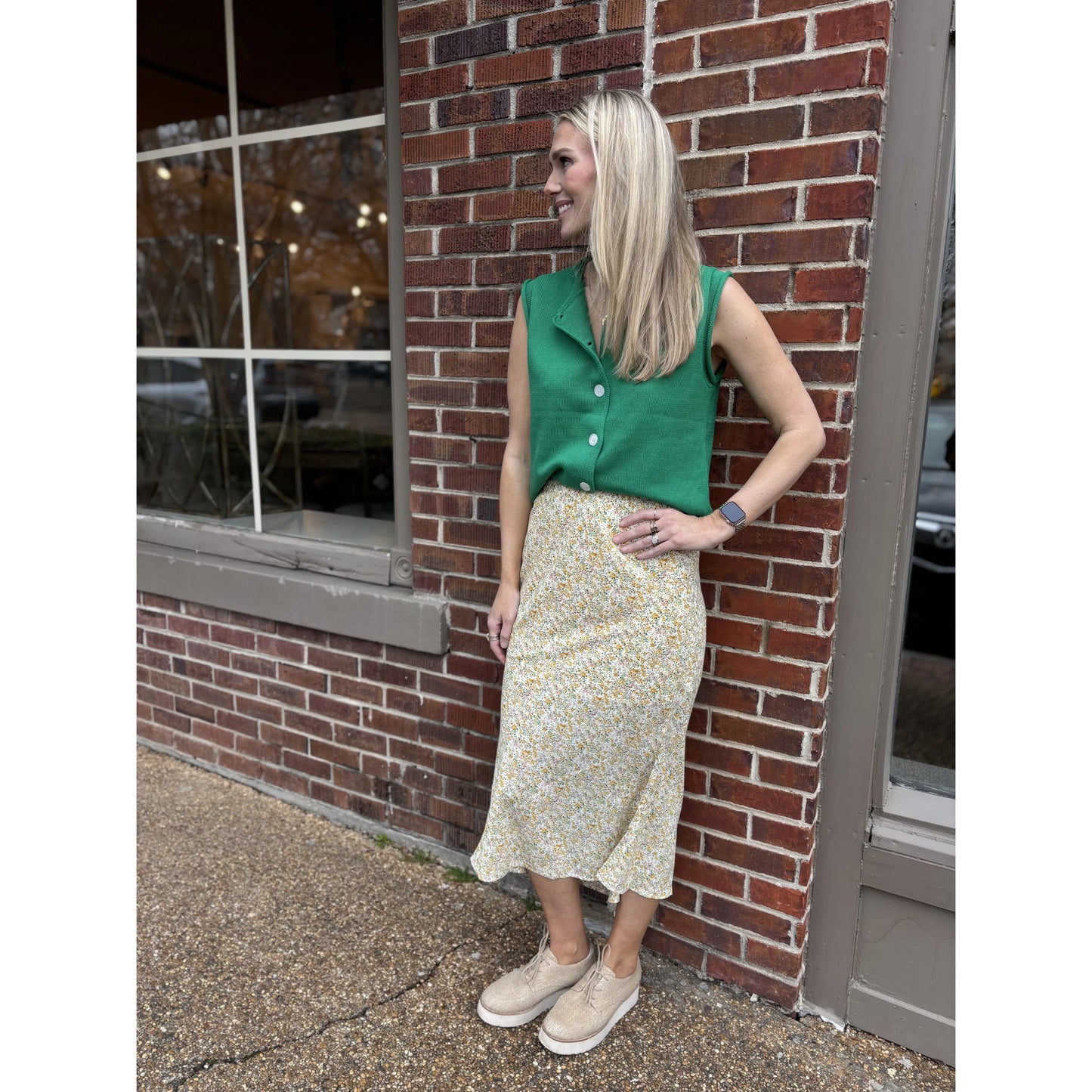 Leigh Floral Skirt