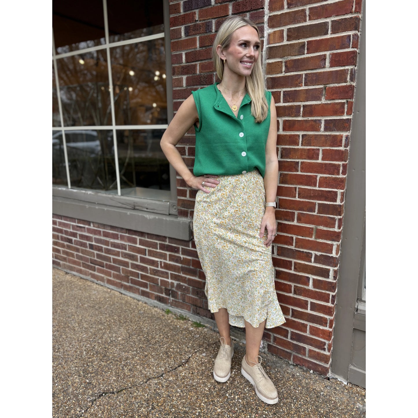Leigh Floral Skirt