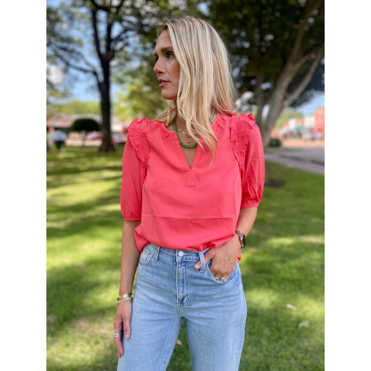 Skyler Top (Coral)