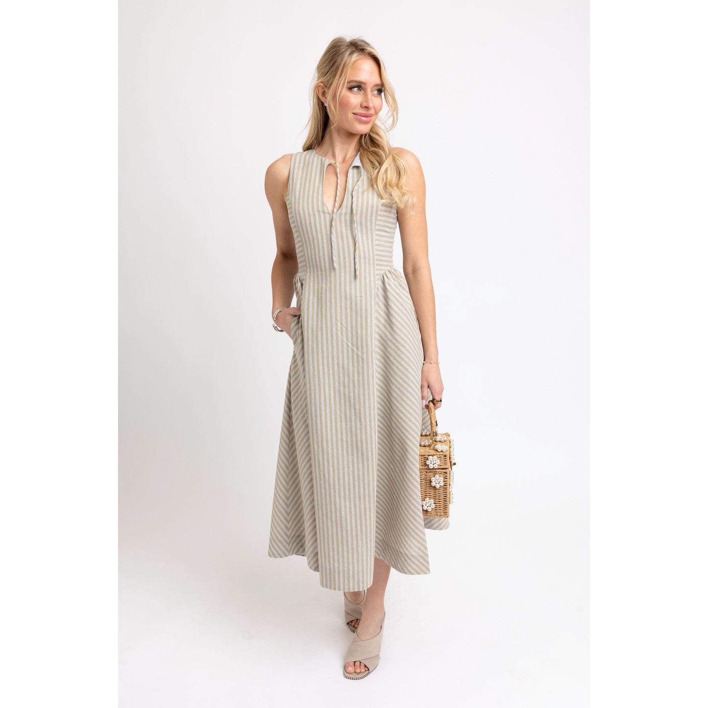 Leonora Linen Dres