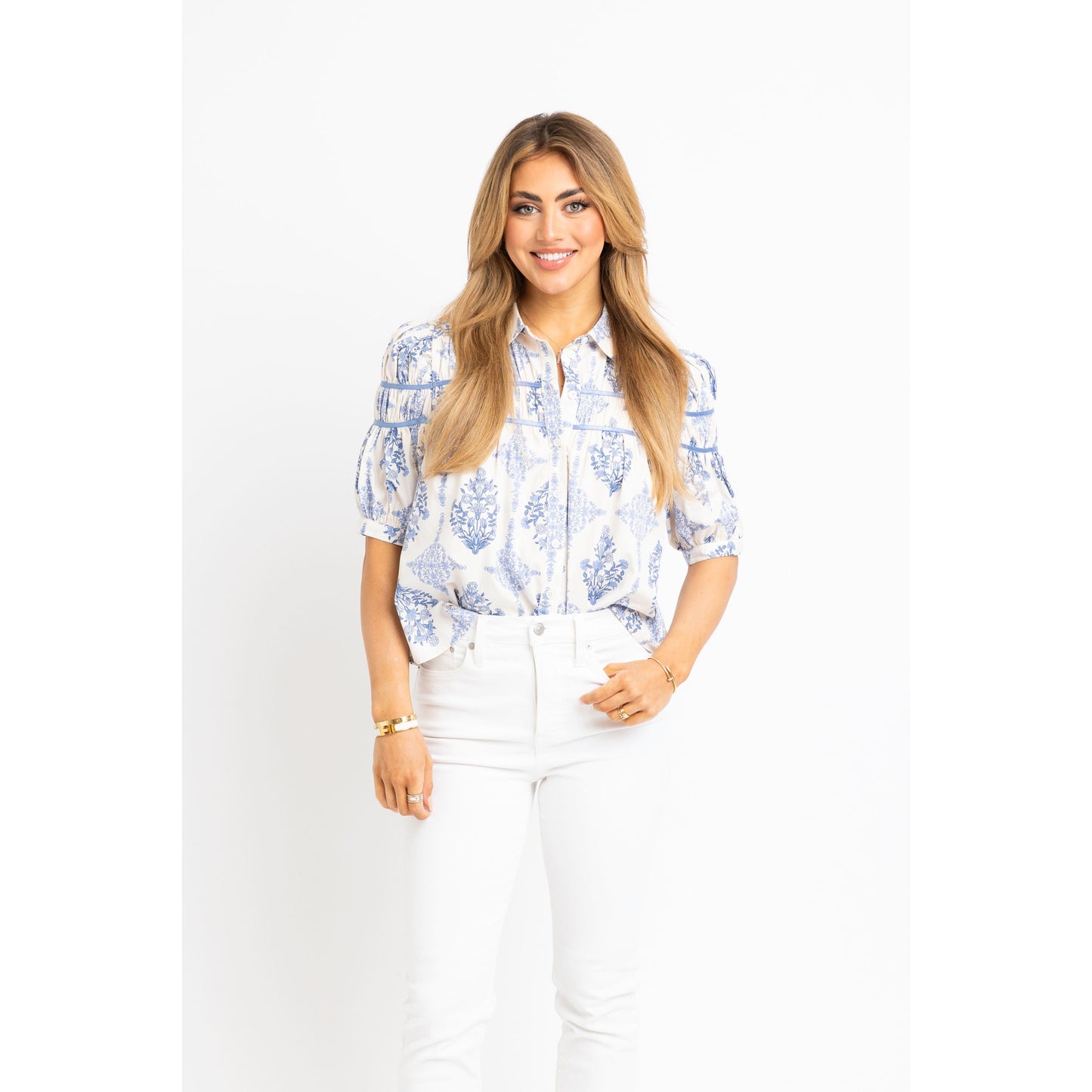 Livia Button Down Top