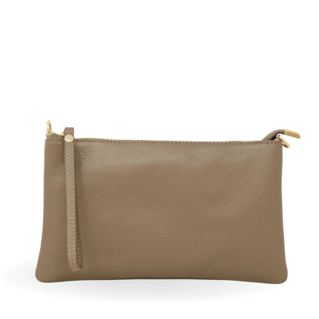 Wallet Crossbody: Beige