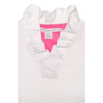 Josey Ruffle Neck Top