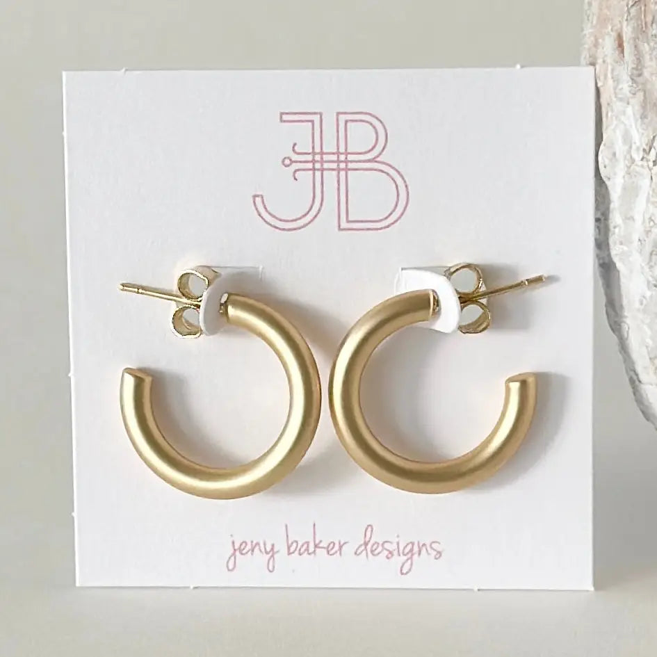 Basic Tube Hoops - matte