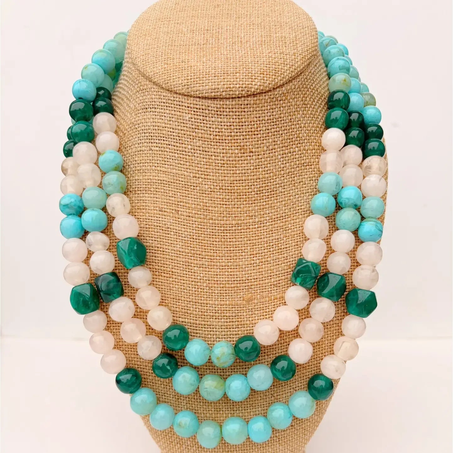 Agate Ball Necklace