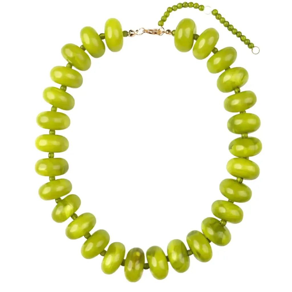 Bailey Necklace - Chartreuse