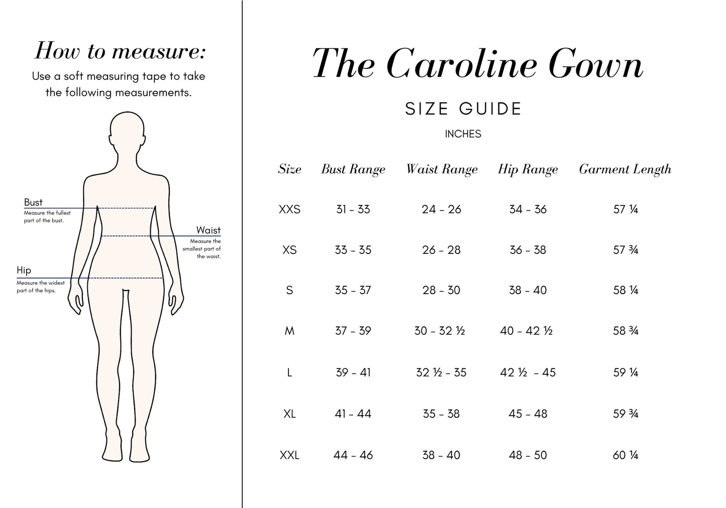 Caroline Gown
