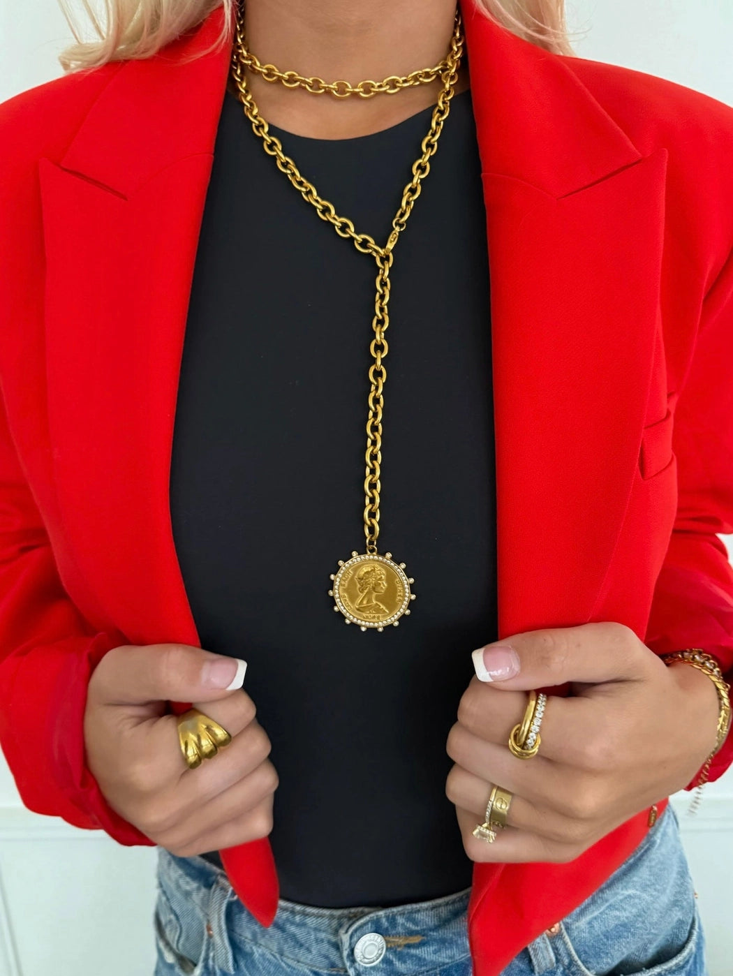 Coin Necklace XL