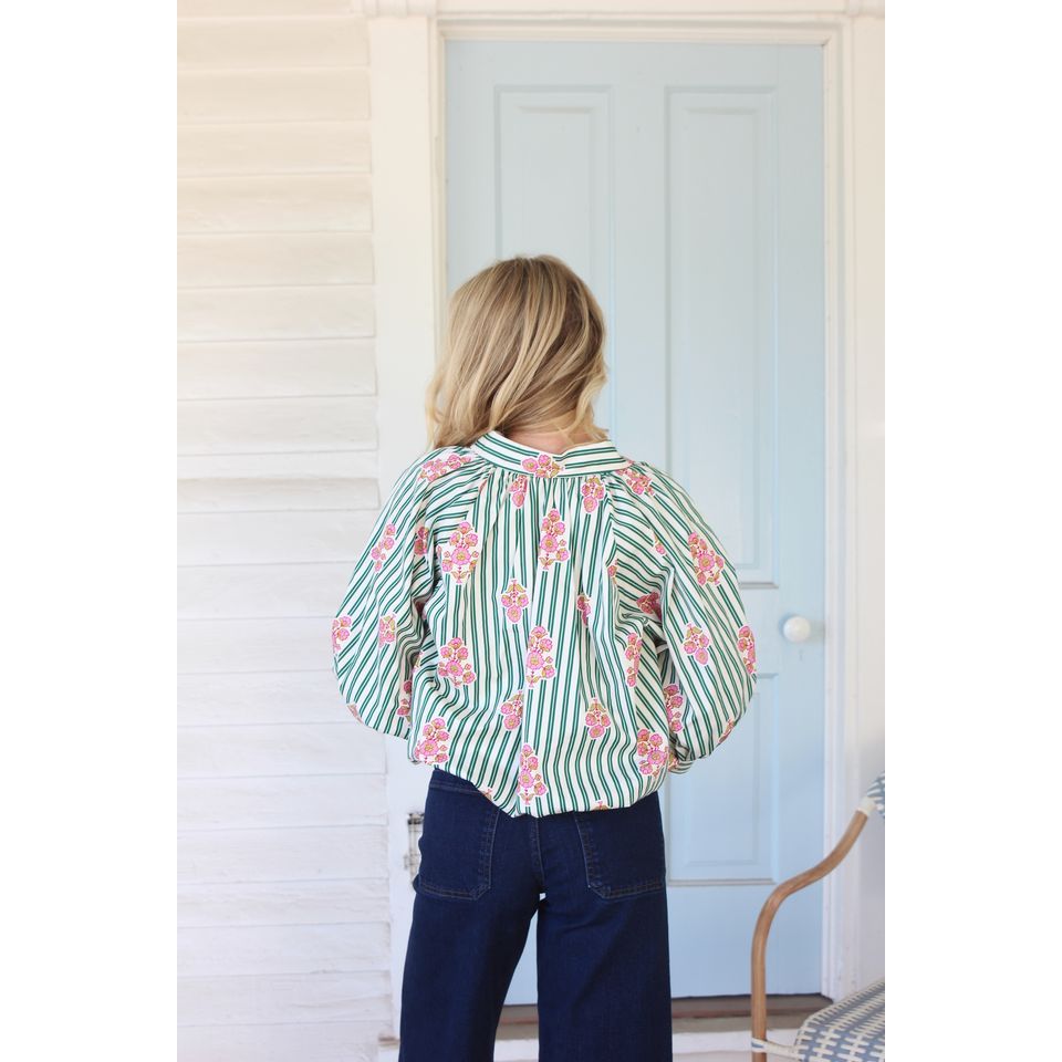 Flossie Bubble Hem Top