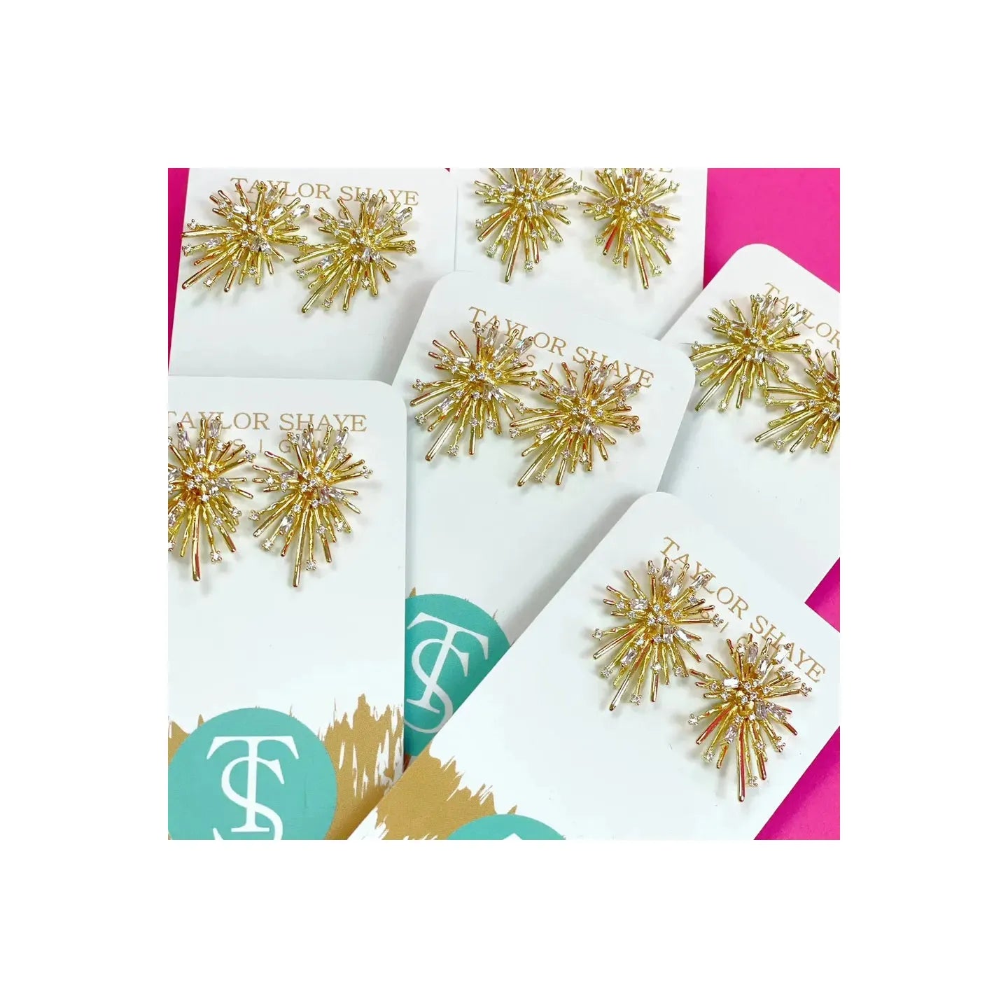 Star Cluster Stud Earrings