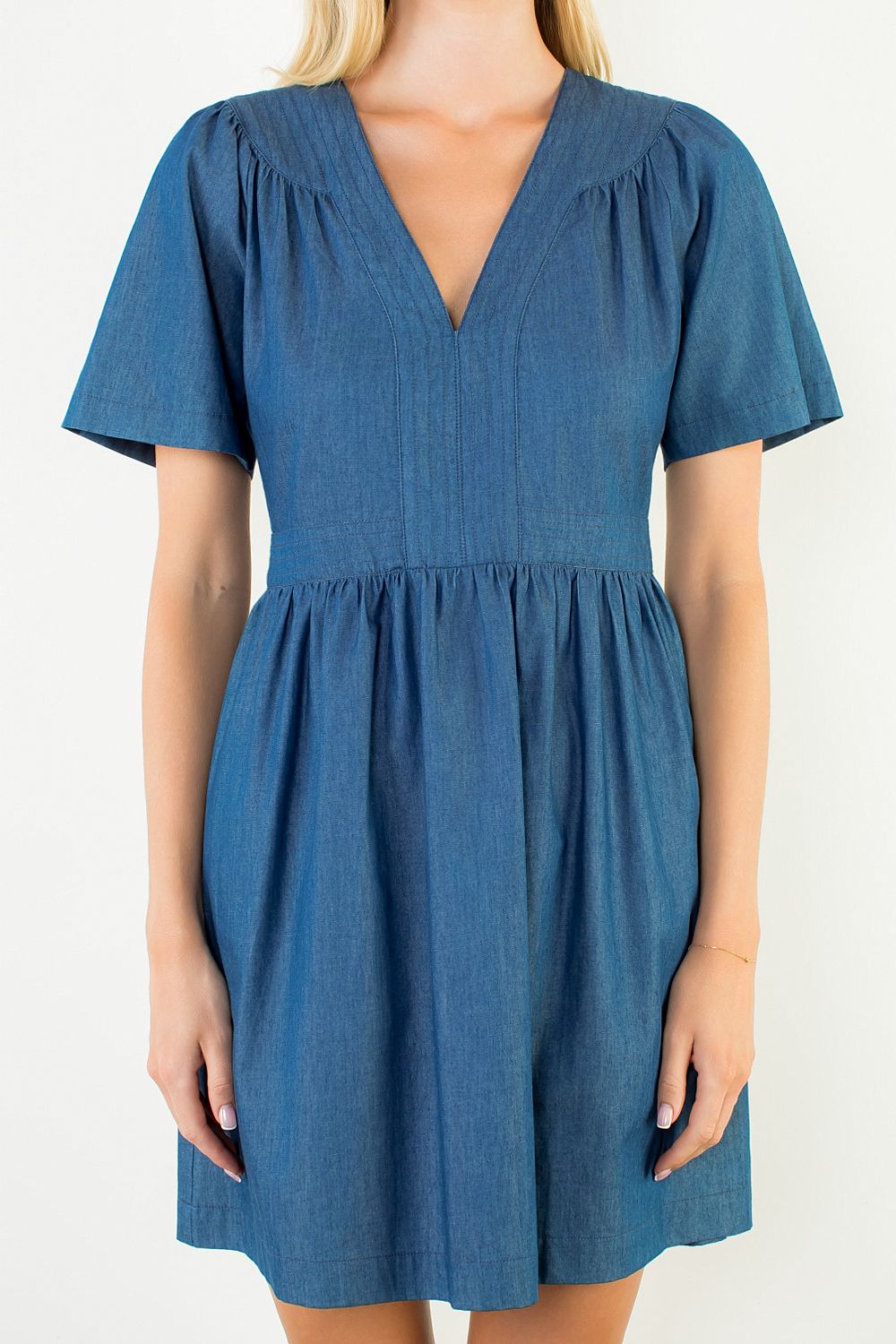 Neriah Chambray Dress