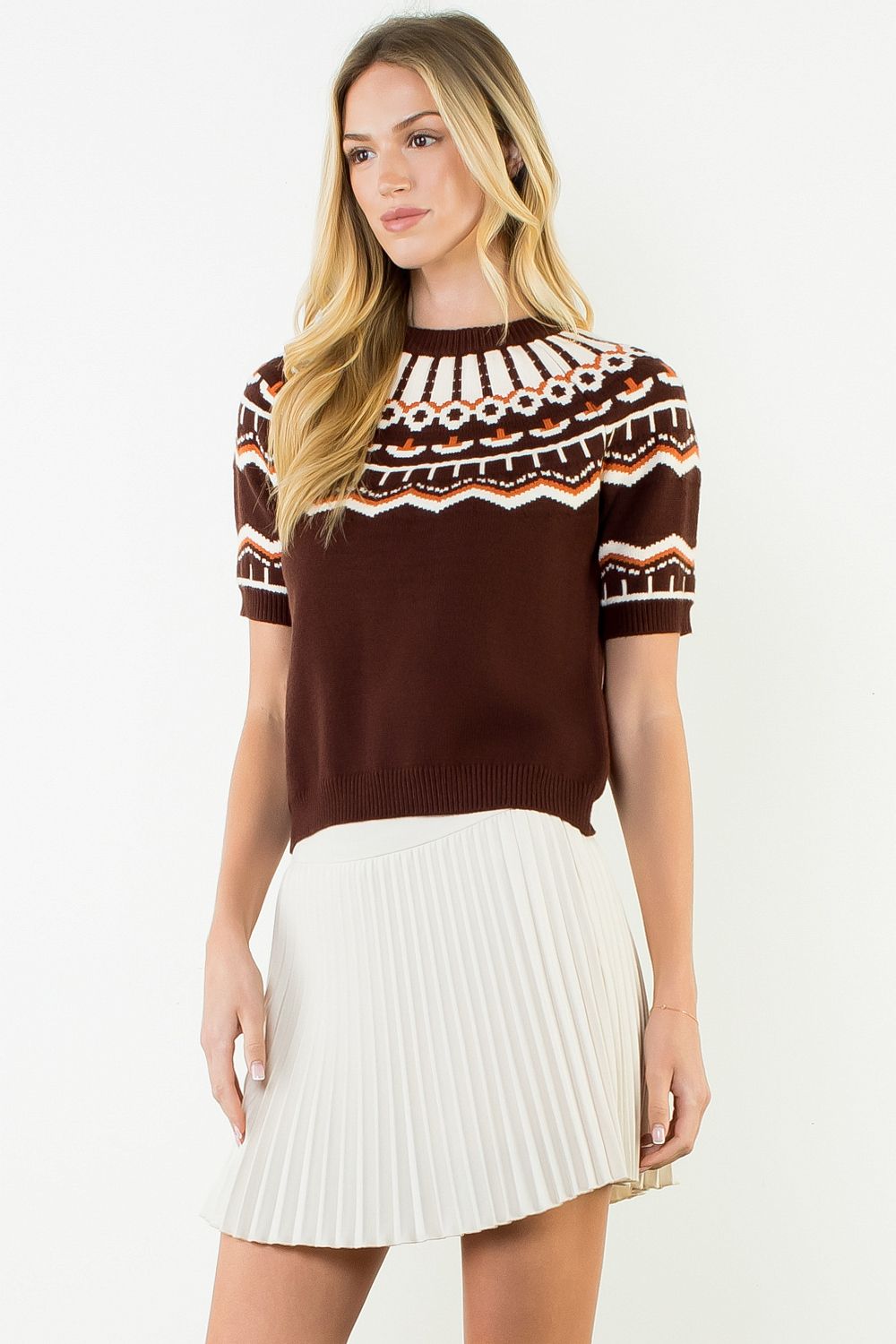 Autumn Knit Top