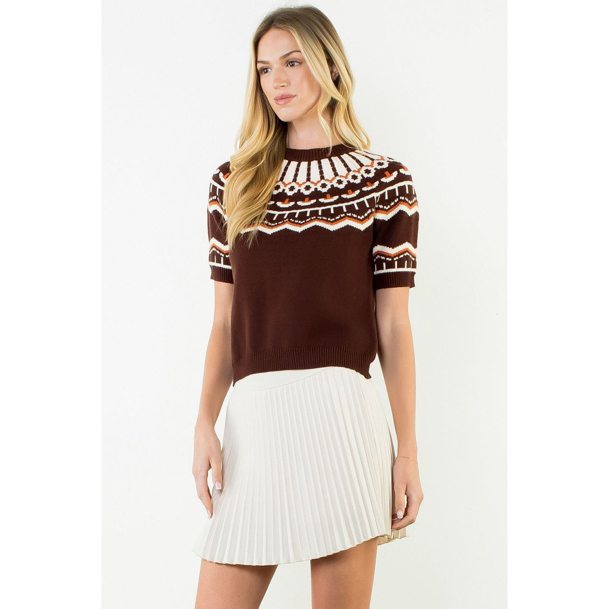 Autumn Knit Top