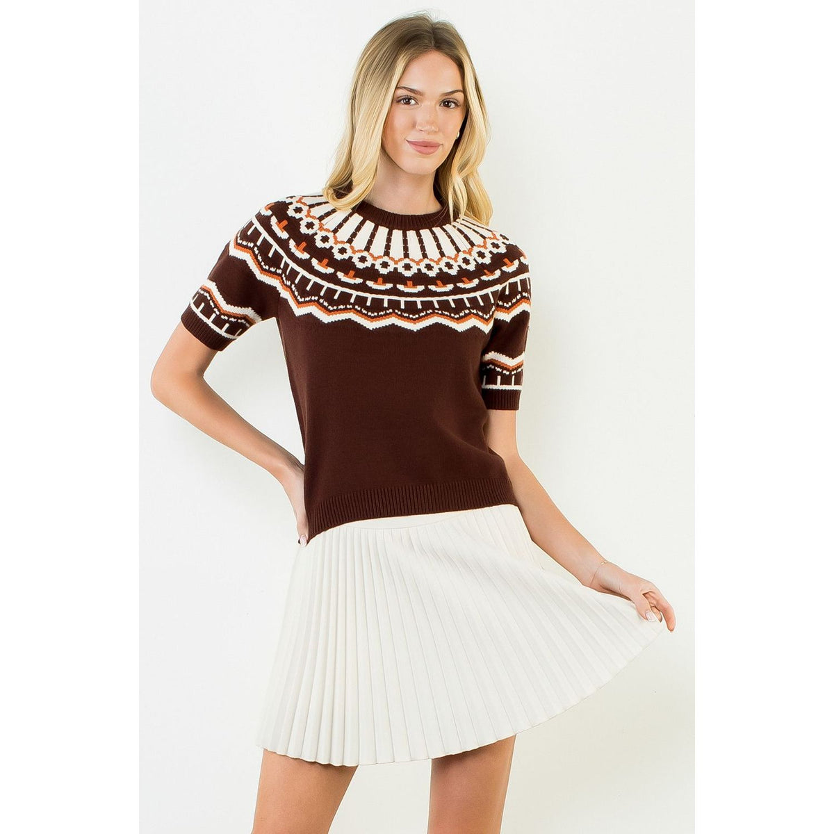 Autumn Knit Top