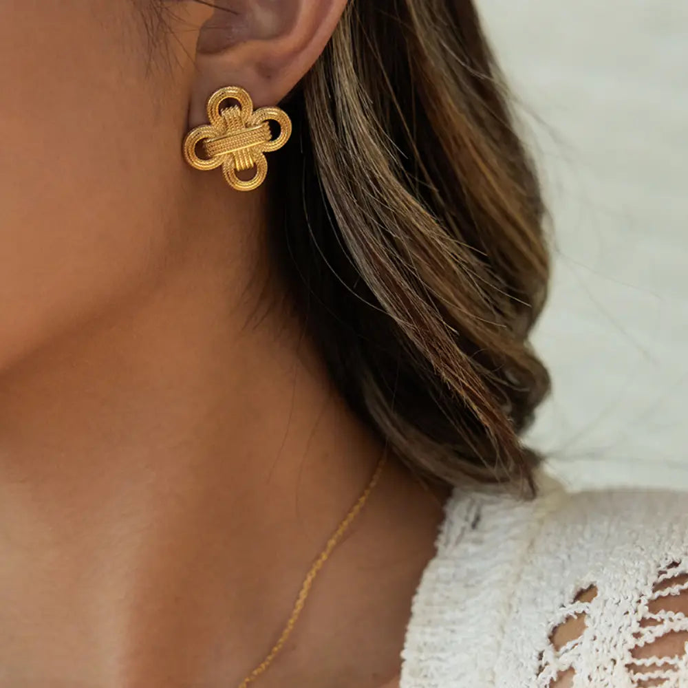 Laurel Knot Earrings