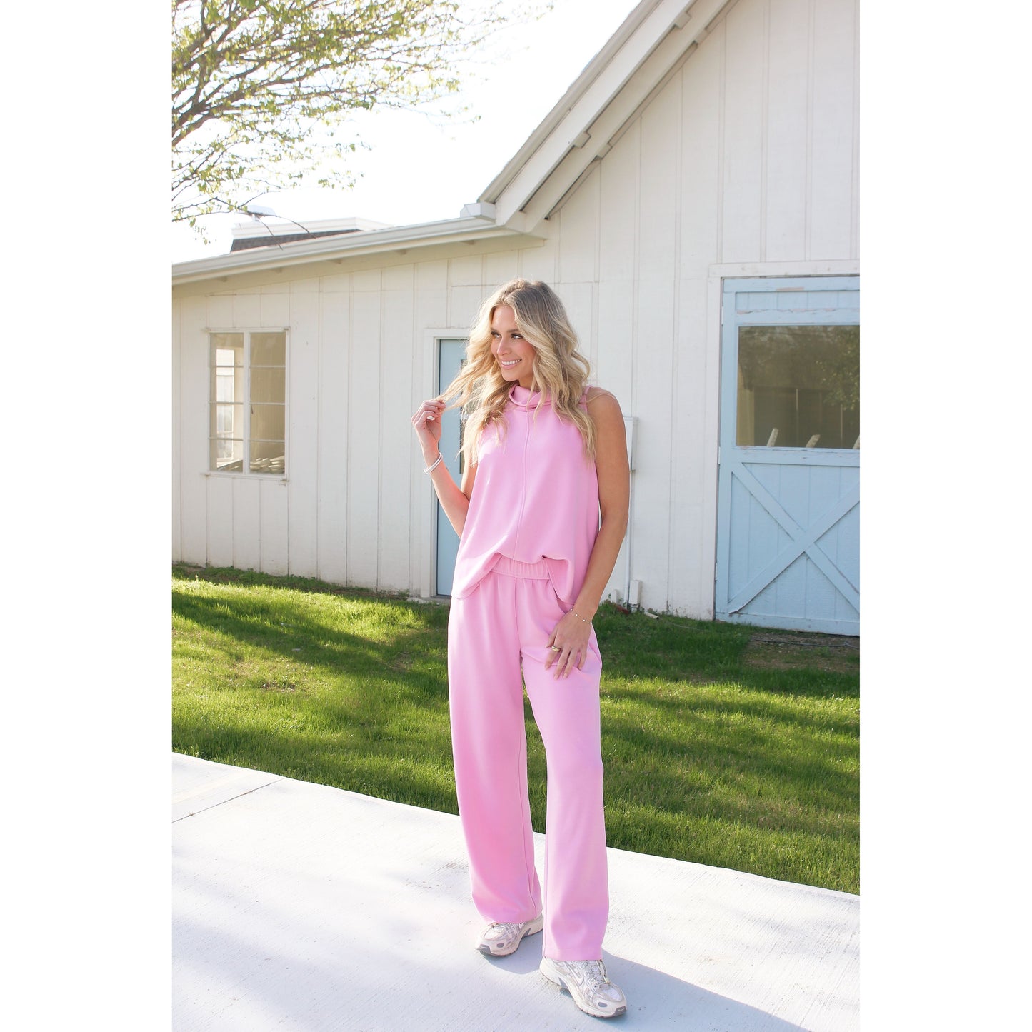 Quinn Scuba Pants (pink)