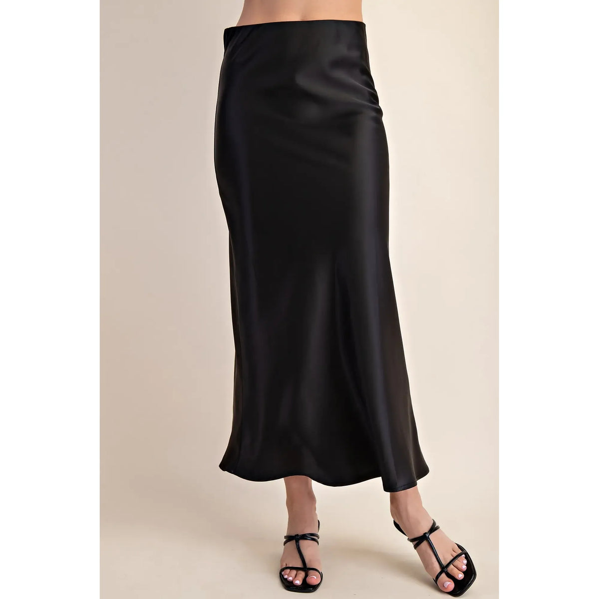Doja Satin Skirt (black)