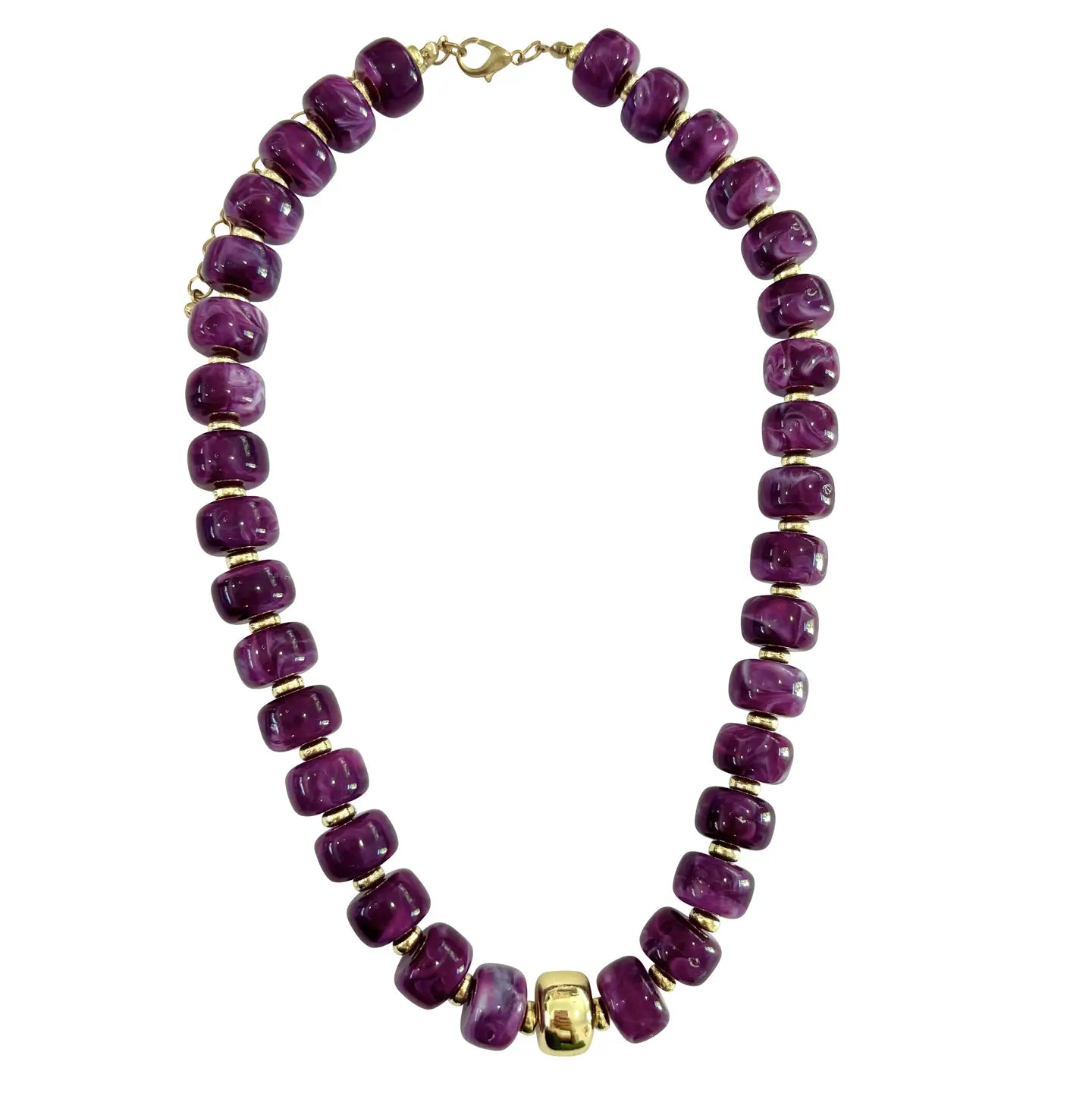 Rachel Necklace (plum)