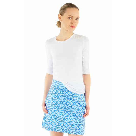 Claire Knit Tee (white)