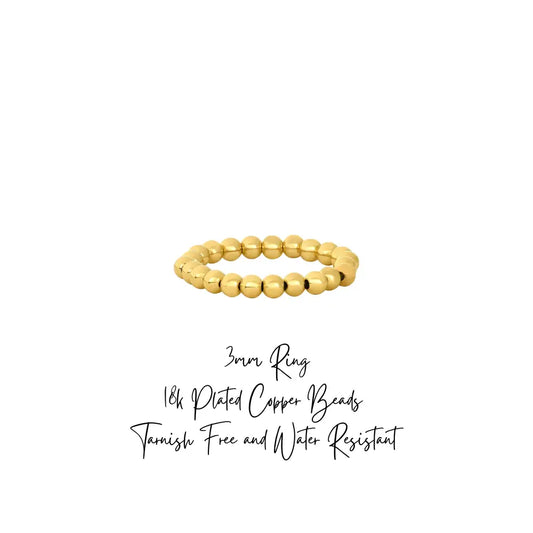 Beaded Ring - 3mm