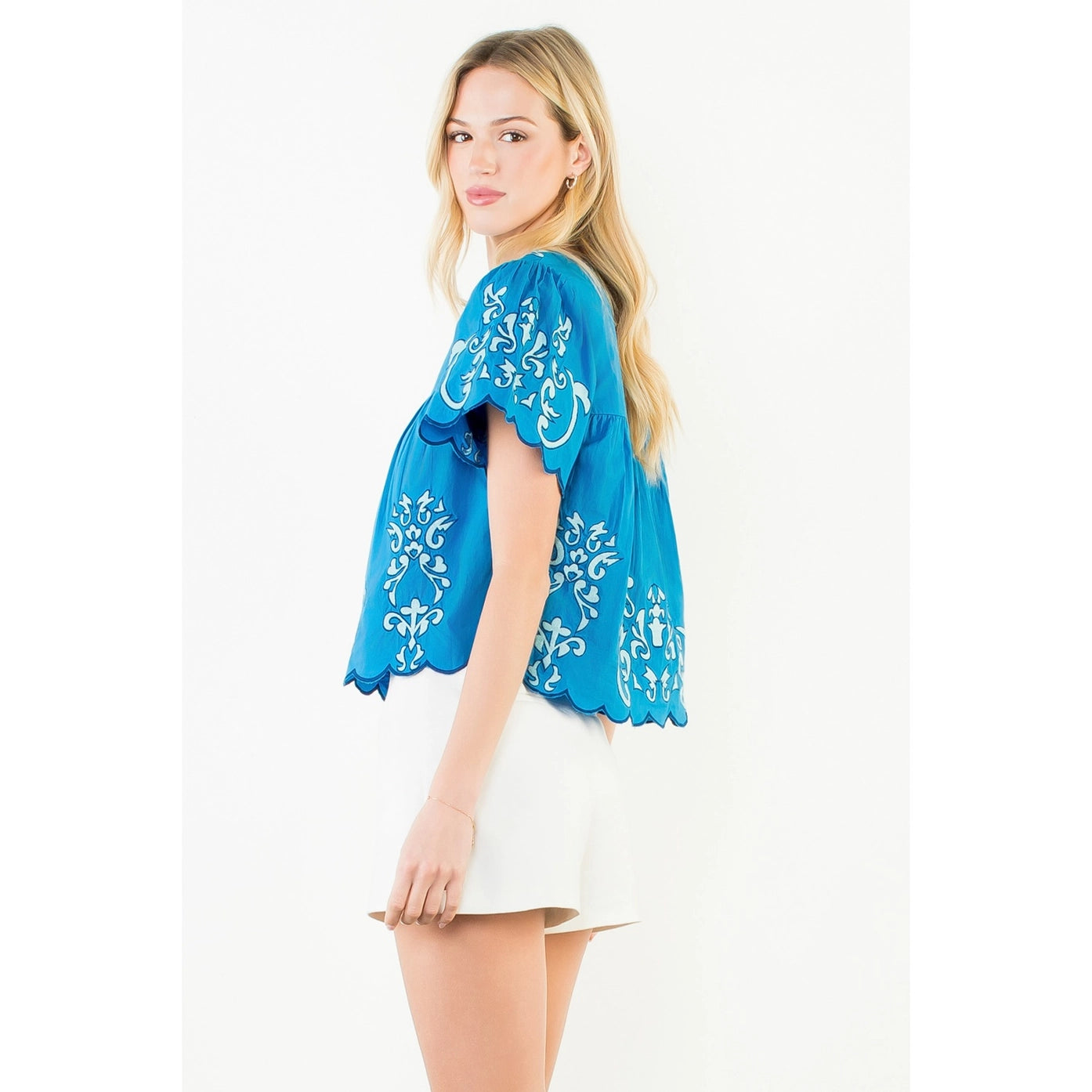 Cate Embroidered Blouse