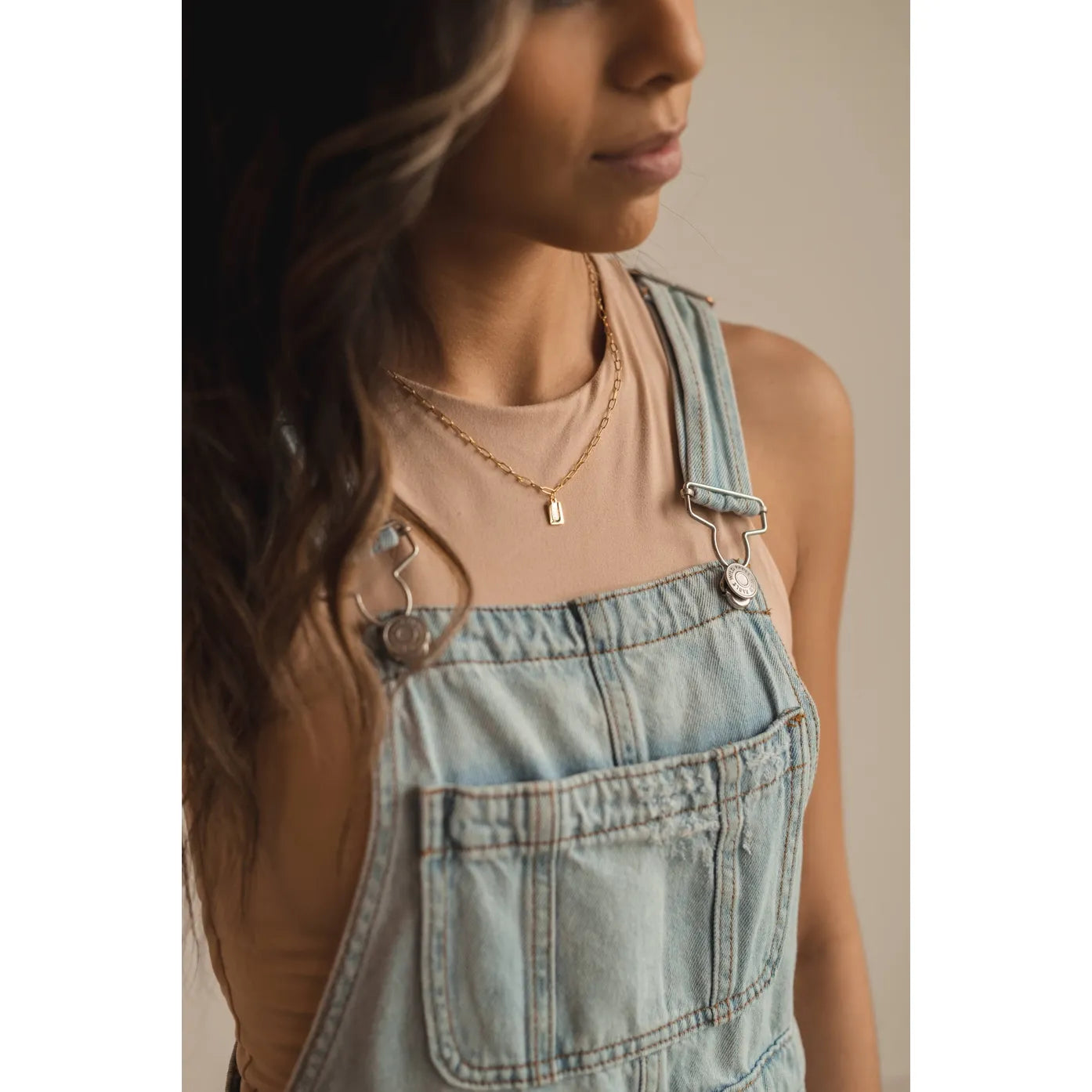 Rest in Him Mini Tag Necklace
