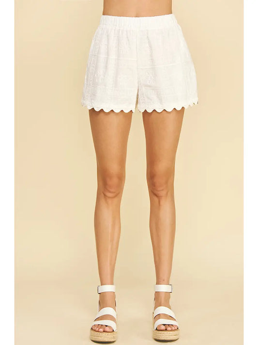 Susie Embroidered Shorts