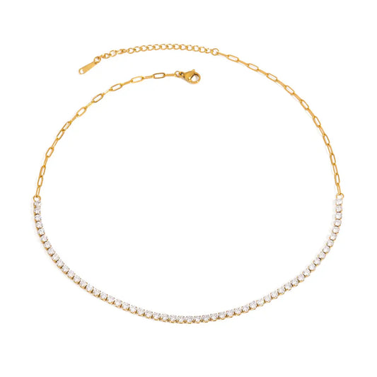 Monaco Tennis Chain Necklace